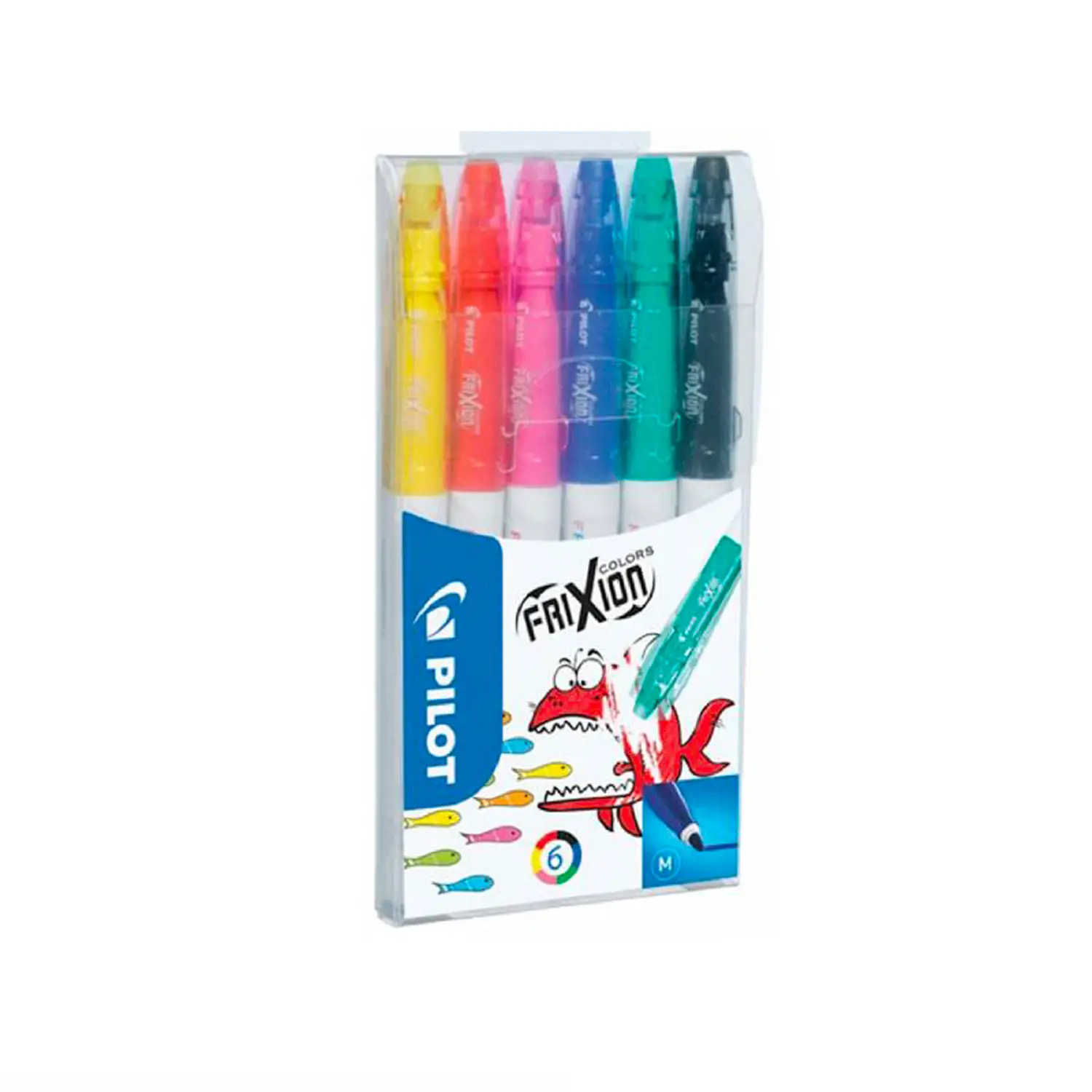 Pennarelli Frixion Colors 6 Pezzi - penne pennarelli ufficio