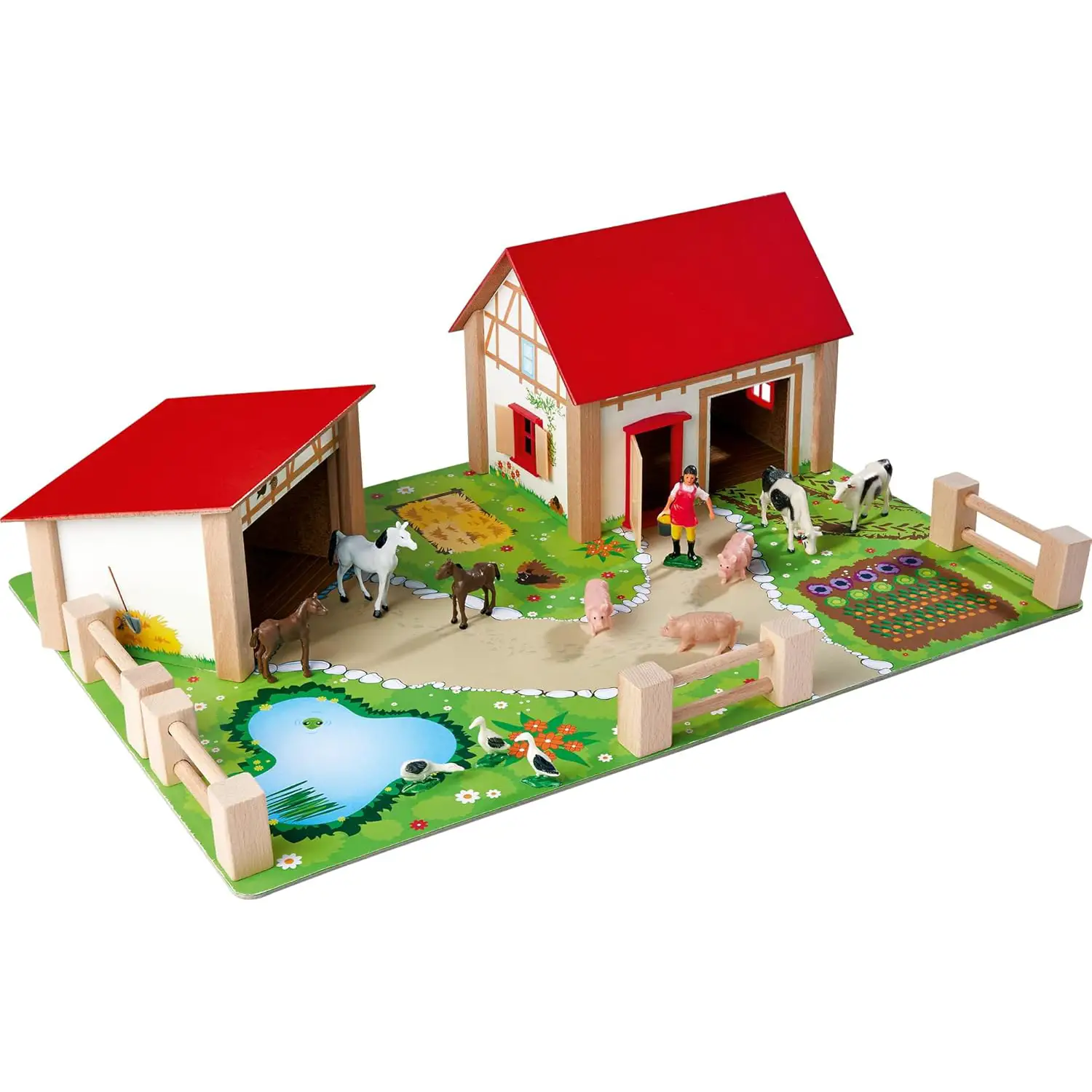 Fattoria in Legno Montessoriana – Gioco Educativo - Costruzioni in legno