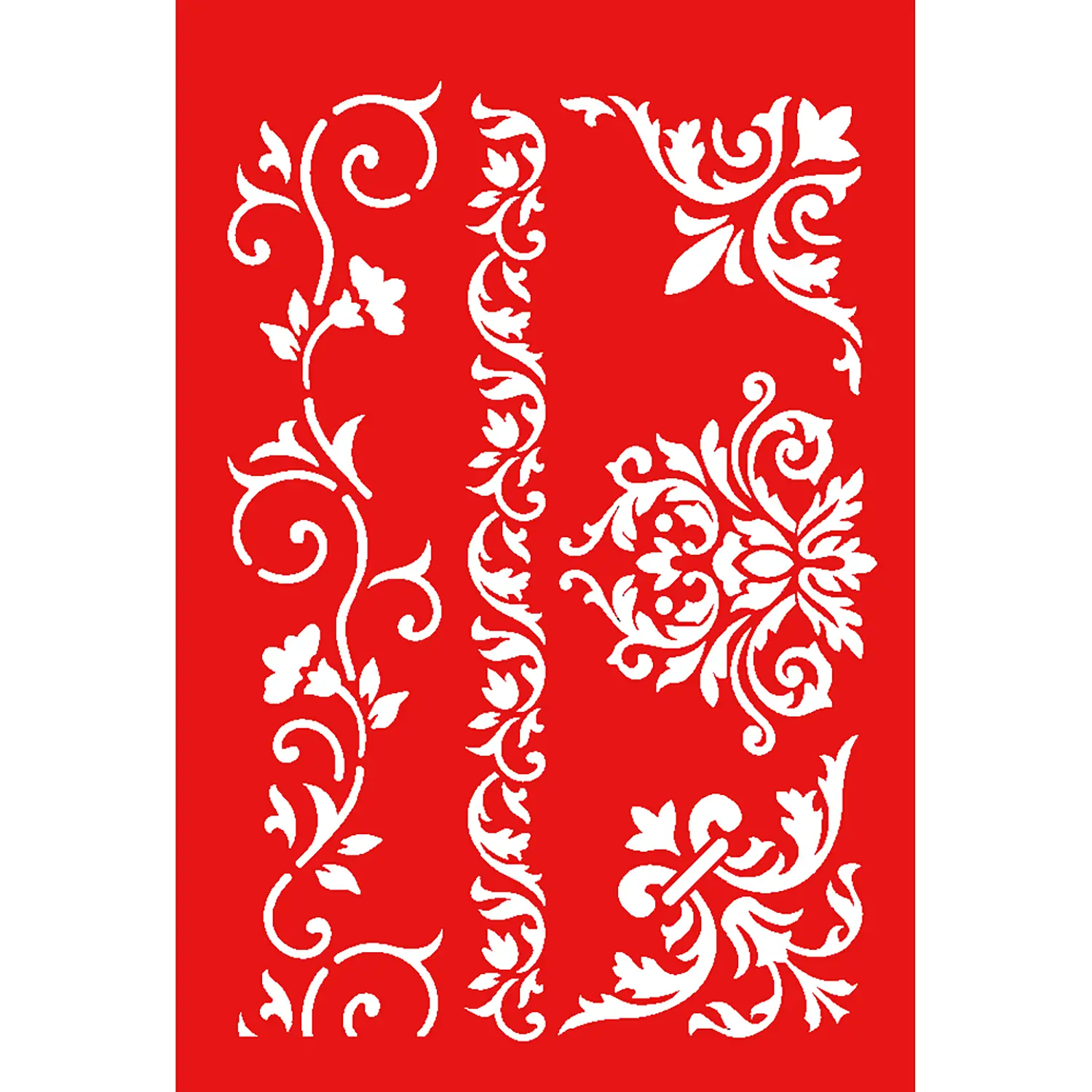 Stencil Plastica Traslucida Decori – 21x31 cm - Stencil