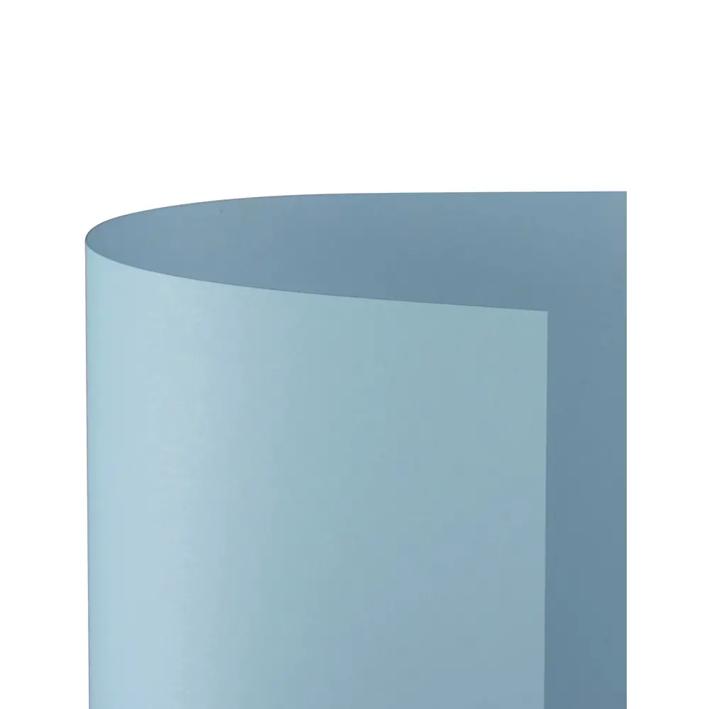 Cartoncino Bristol Liscio 200 gr - 25 Fogli 50x70 cm - Celeste - Carta e cartoncino