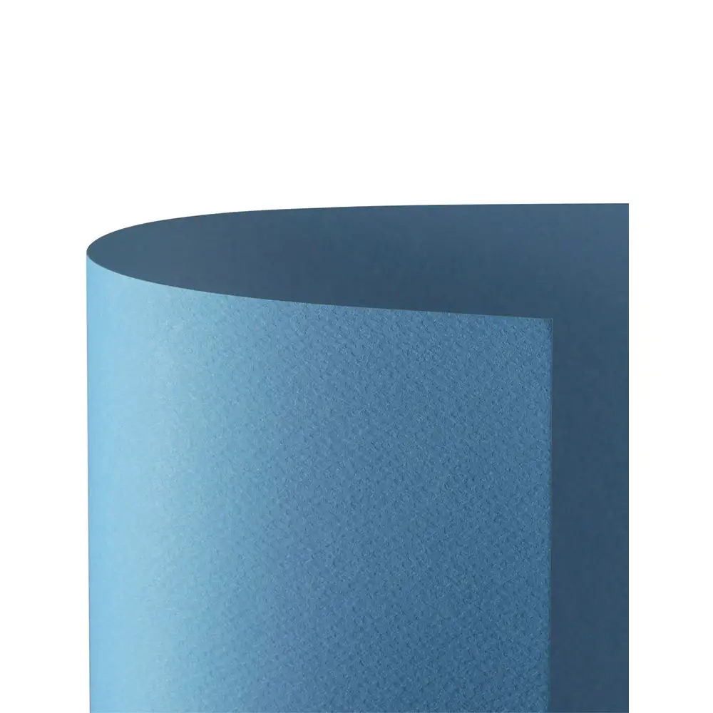 Cartoncino Prisma Monoruvido 220 gr - 20 Fogli 50x70 cm - Azzurro - Carta e cartoncino