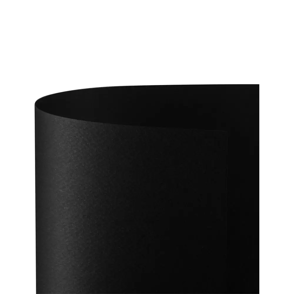 Cartoncino Prisma Monoruvido 220 gr - 20 Fogli 50x70 cm - Nero - Carta e cartoncino