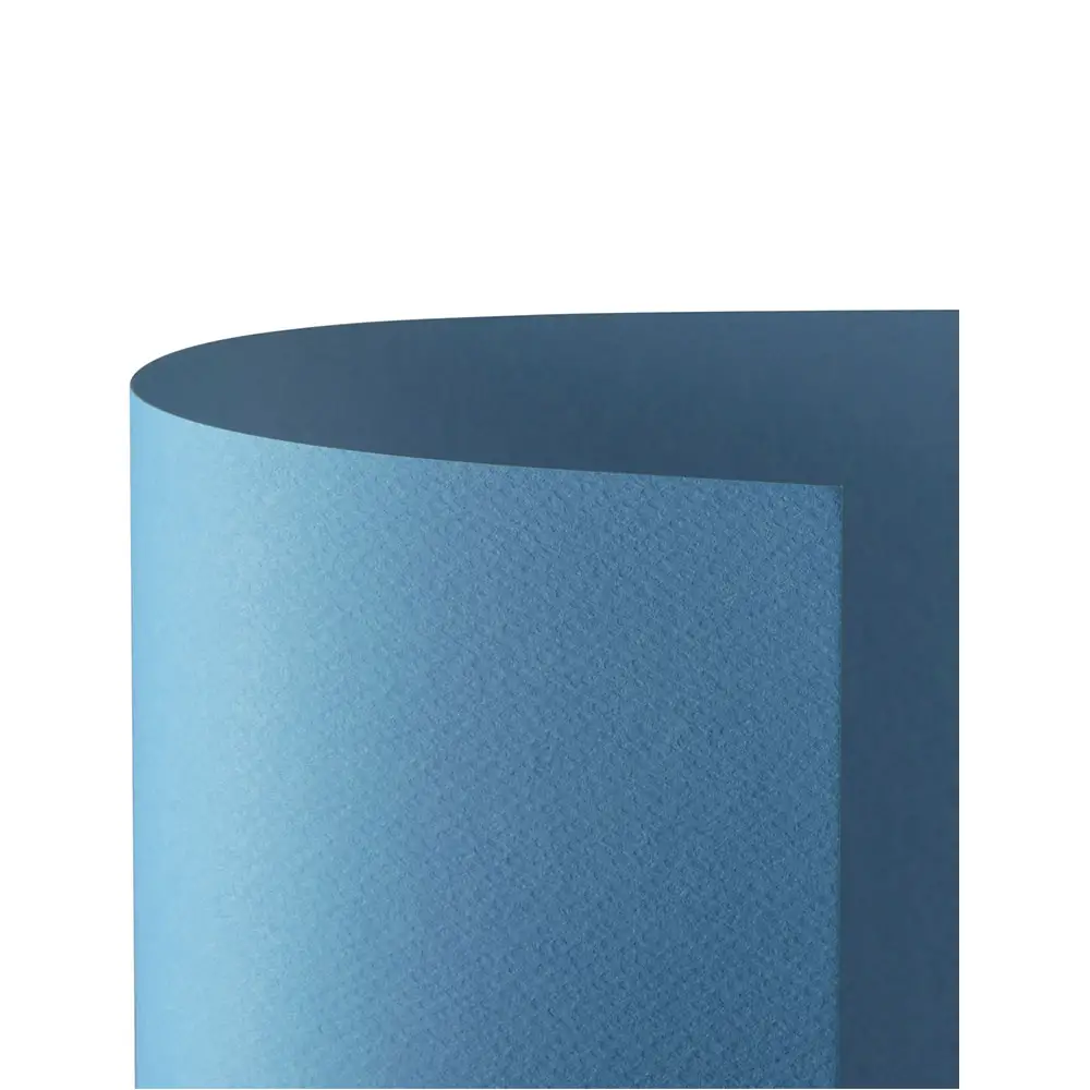 Cartoncino Prisma Monoruvido 220 gr - 10 Fogli 70x100 cm - Azzurro - Carta e cartoncino