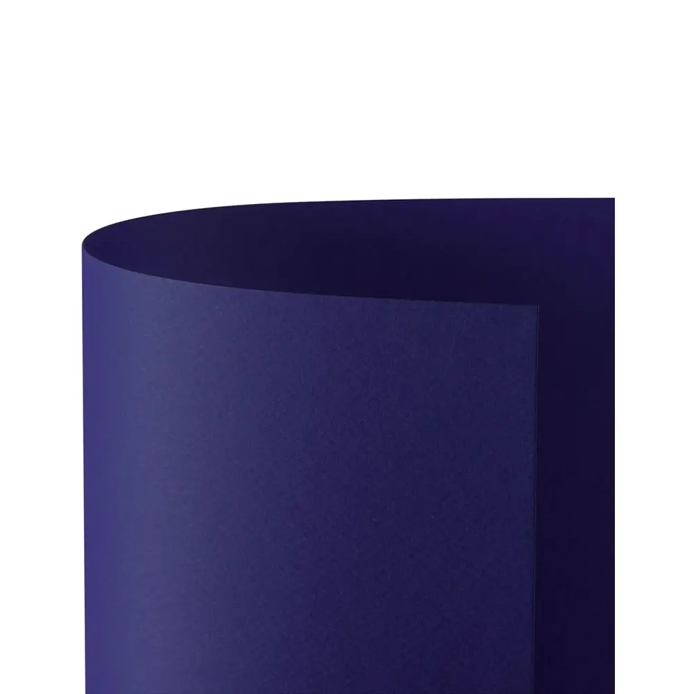 Cartoncino Prisma Monoruvido 220 gr - 10 Fogli 70x100 cm - Blu - Carta e cartoncino