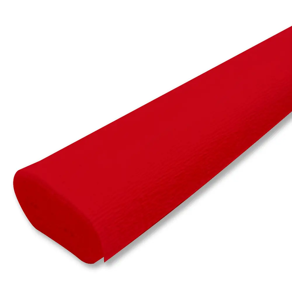 Carta Crespa Giodikrea – Rosso Carminio – 10 Rotoli – 40 gr - Carta e cartoncino