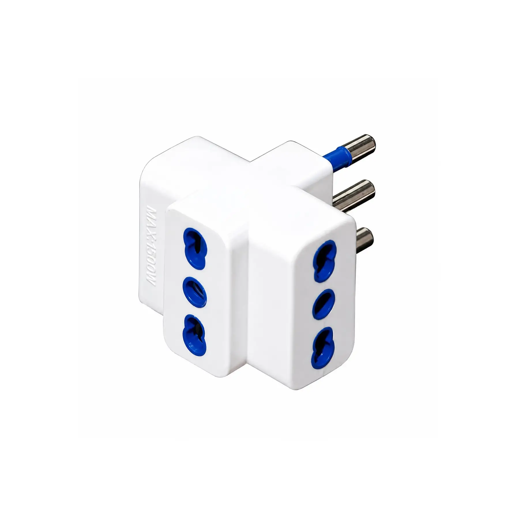 Adattatore Elettrico 3 Prese 10/16A – Tripla Presa con Spina 16A - Accessori ufficio