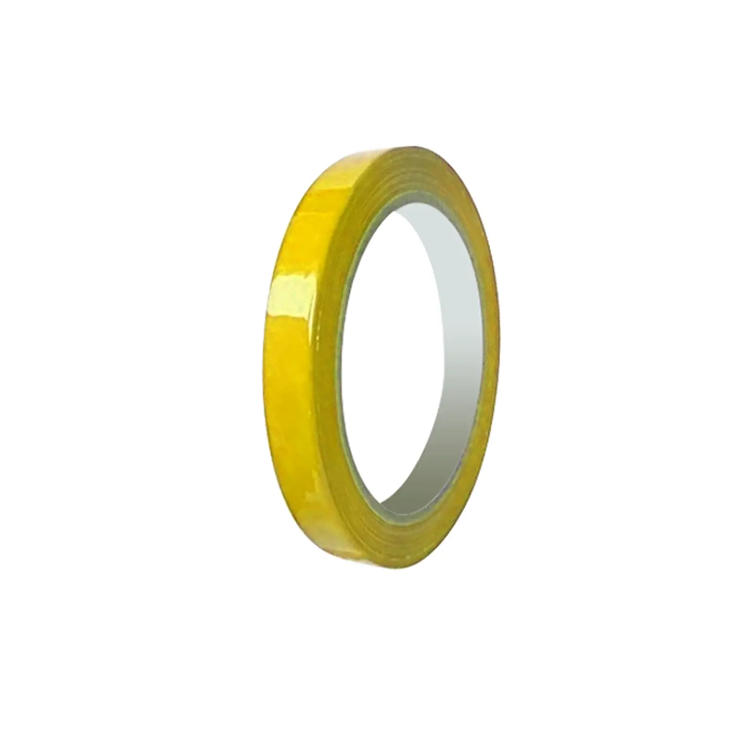 Adesivo Lucido Giallo Rotolo mm. 12x66 mt. - Nastri adesivi e colle