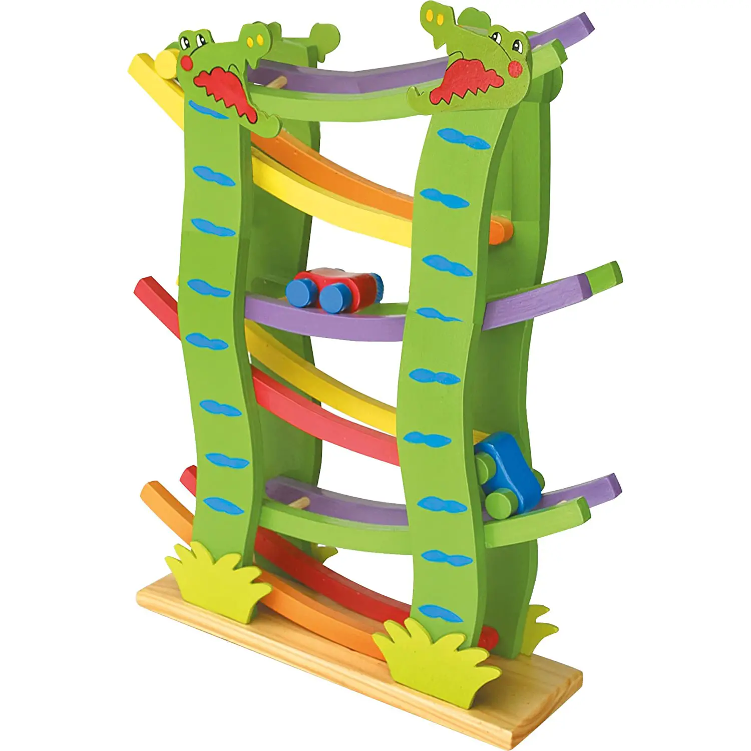 Torre Pista degli Scivoli in Legno - Equilibrio e coordinamento