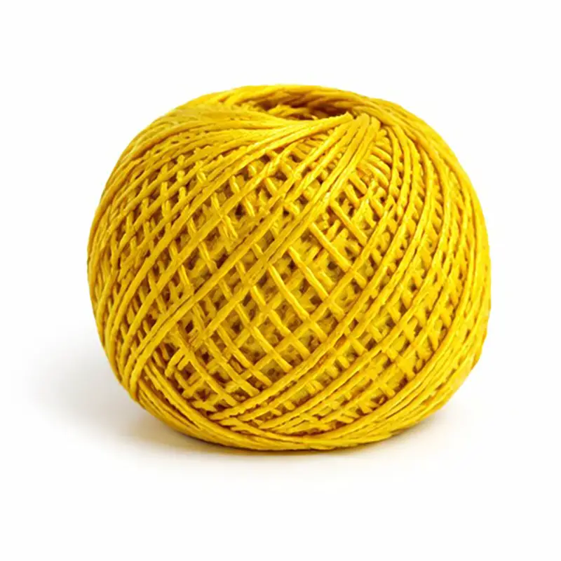Spago Colorato Giallo – Gomitolo 25 gr - Rafia, nastri e cordoncini