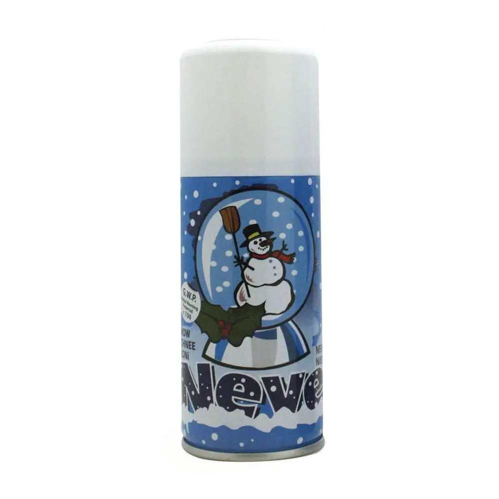 Neve Spray Decorativa 150 ml – Effetto Realistico per Presepi e Decorazioni Natalizie - Colori per vetro e ceramica