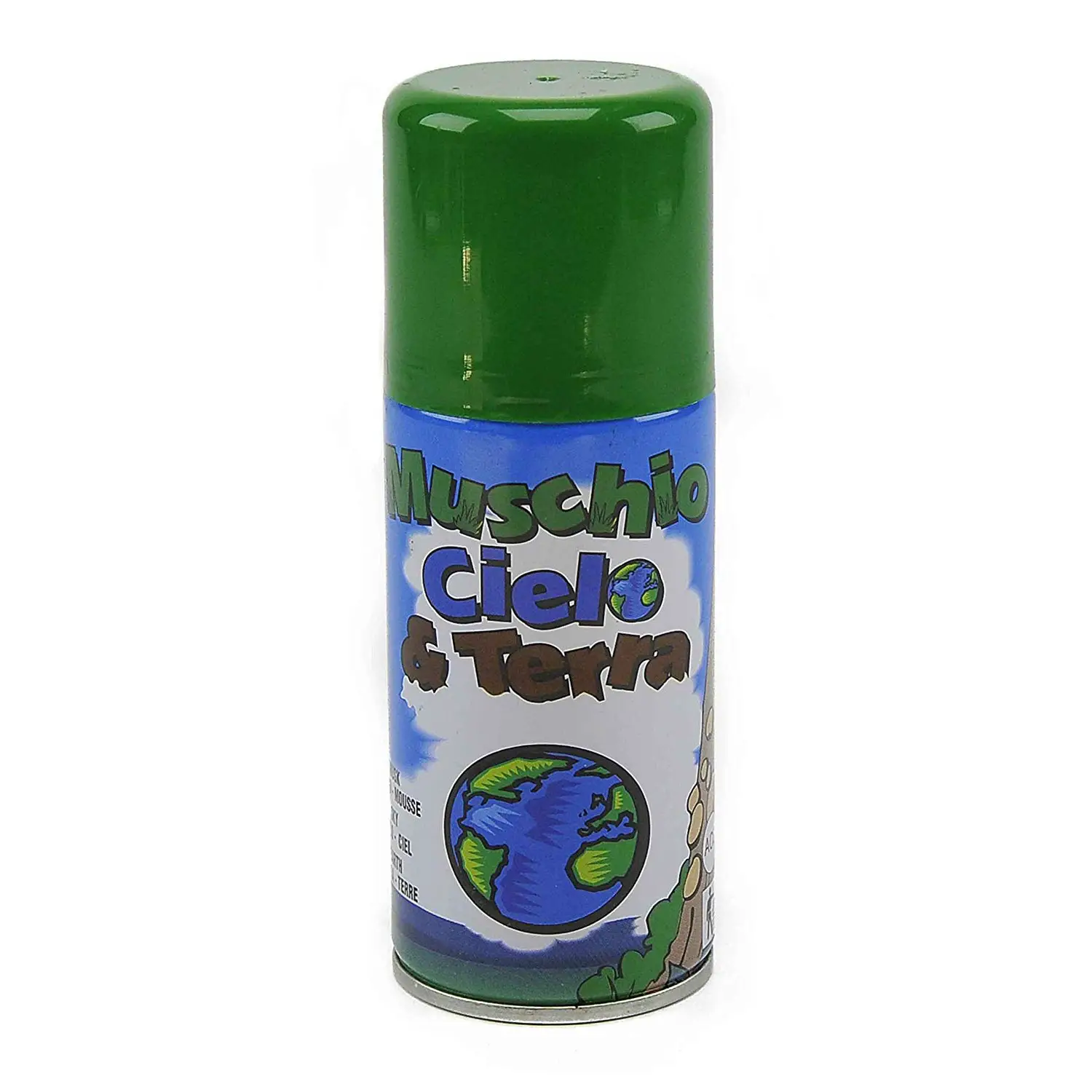 Spray Effetto Muschio Decorativo 150 ml – Realistico per Presepi e Allestimenti Natalizi - Colori per vetro e ceramica