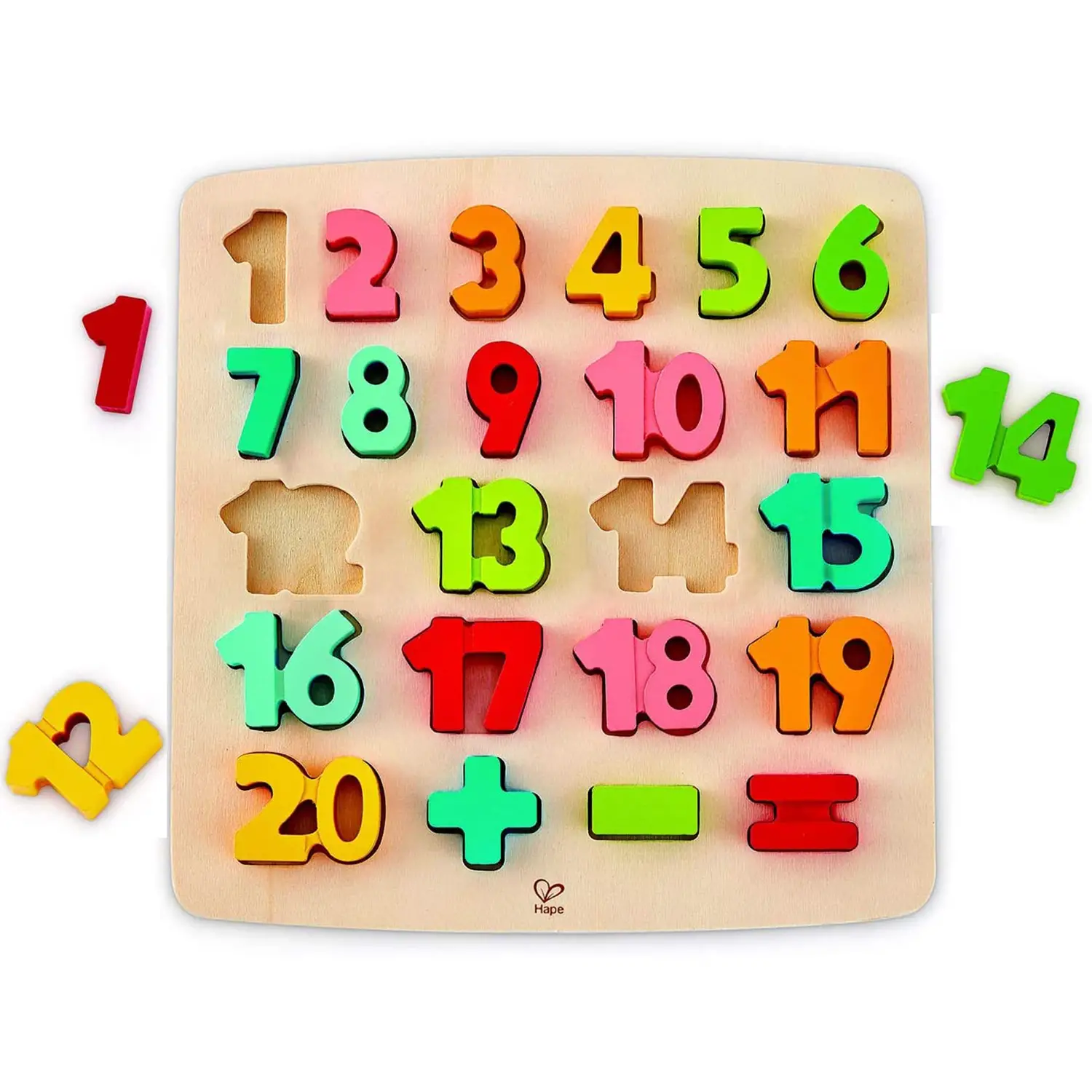 Puzzle Dei Numeri New - Incastri e puzzle in legno