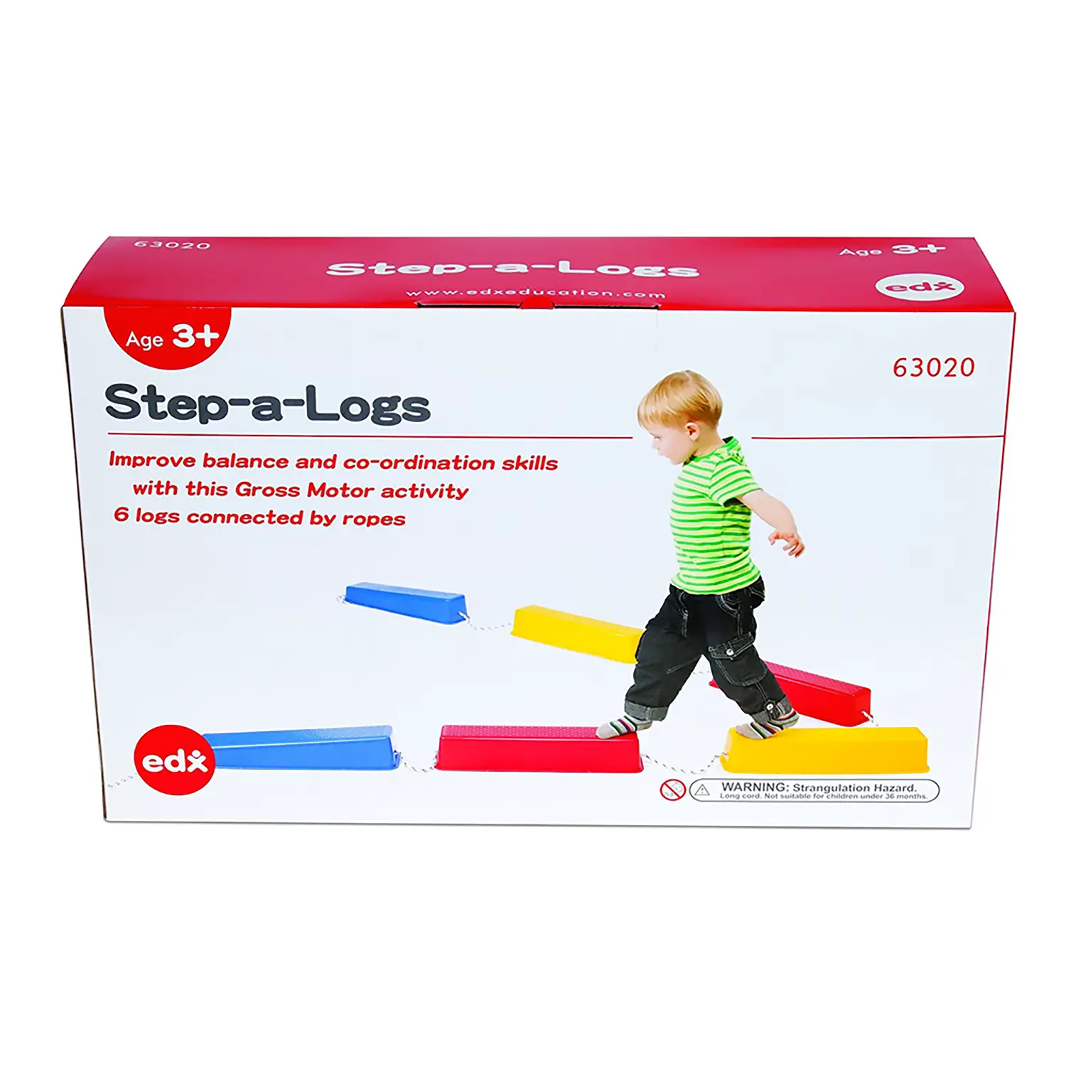 Percorso Di Equilibrio Sui Tronchi Set 6 Pz. - Percorsi psicomotori