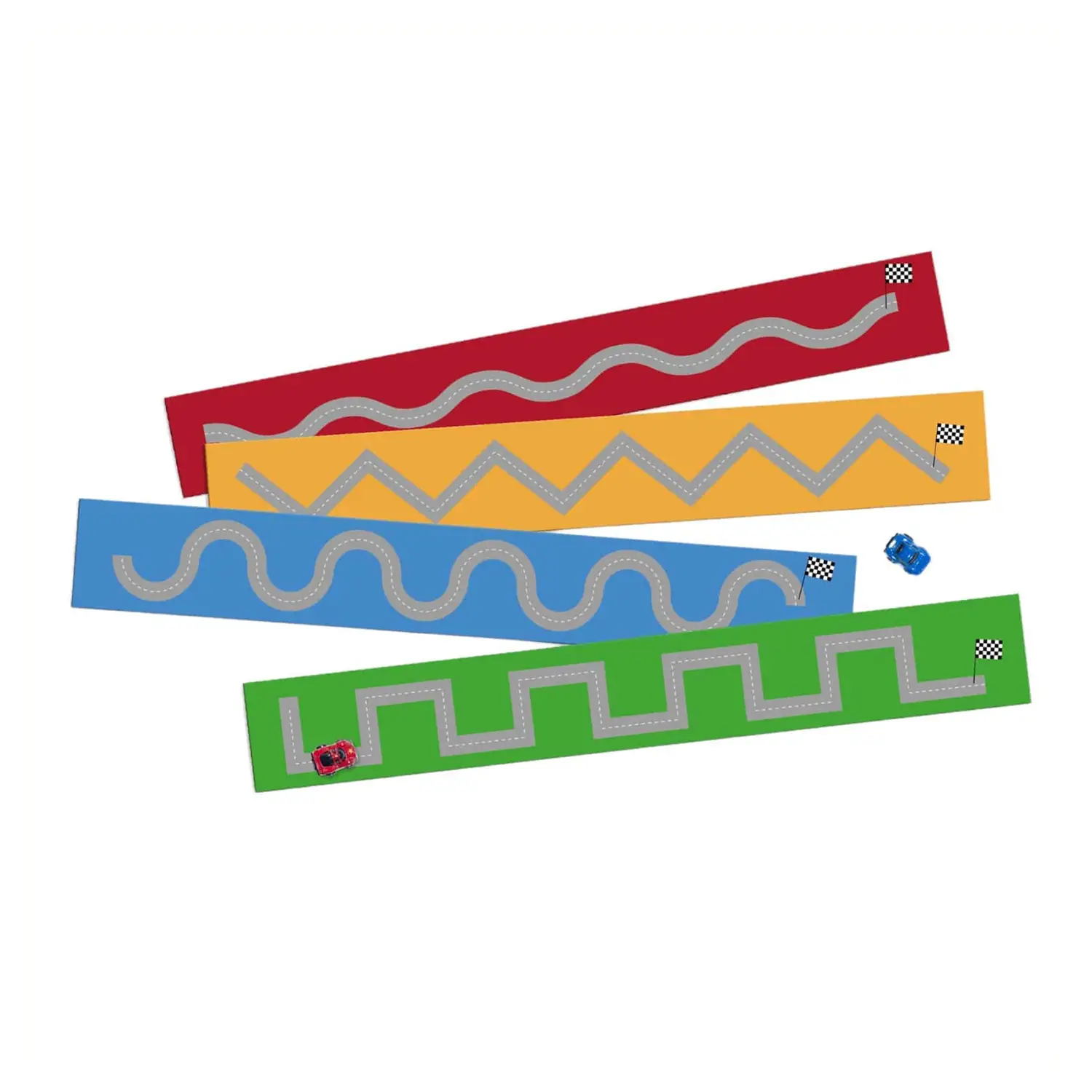 Set Piste Giganti di Pregrafismo – 8 Pezzi, 100 cm - Pregrafismo