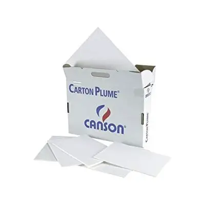 Foglio Carton Plume Canson 5 mm - A3 Bianco - Carta e cartoncino