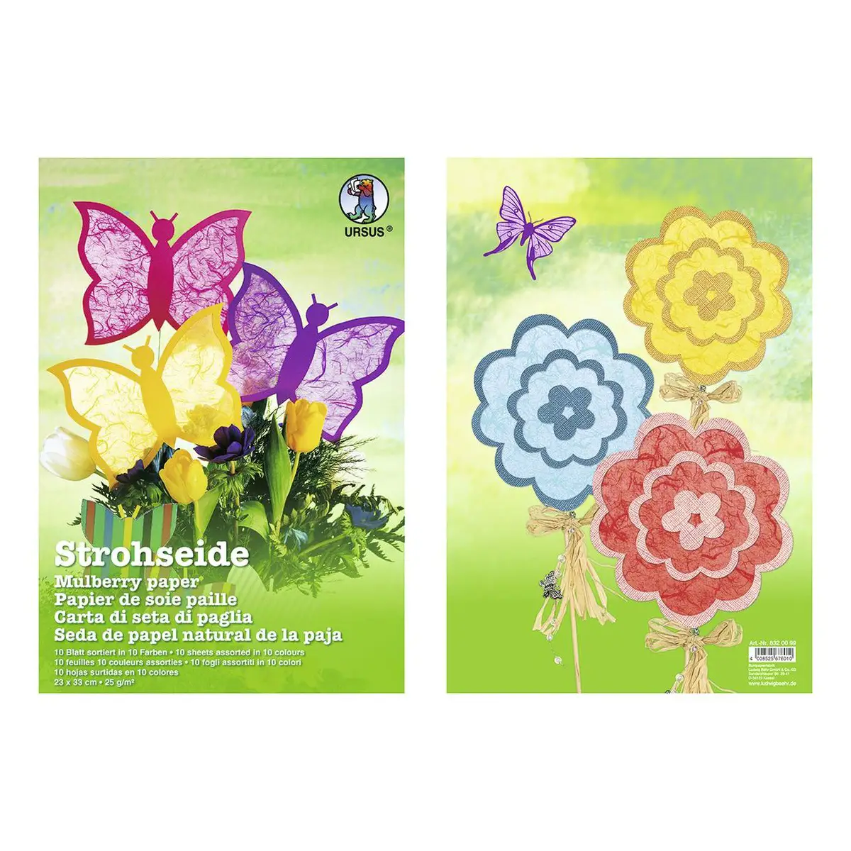 Carta Gelso - 10 Colori cm 23x33 - Carta e cartoncino