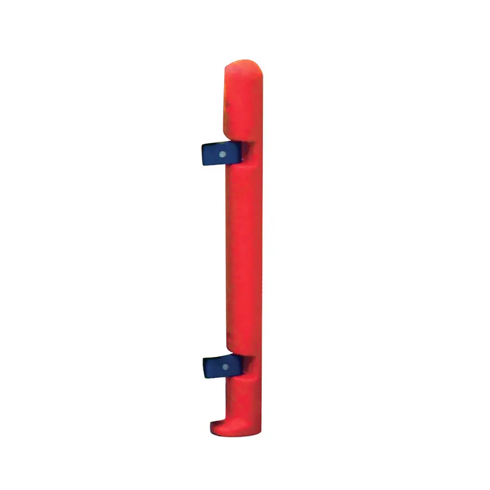 Recinto per Bambini Steccato Wave Palo per Fissaggio a Parete Rosso - Casette