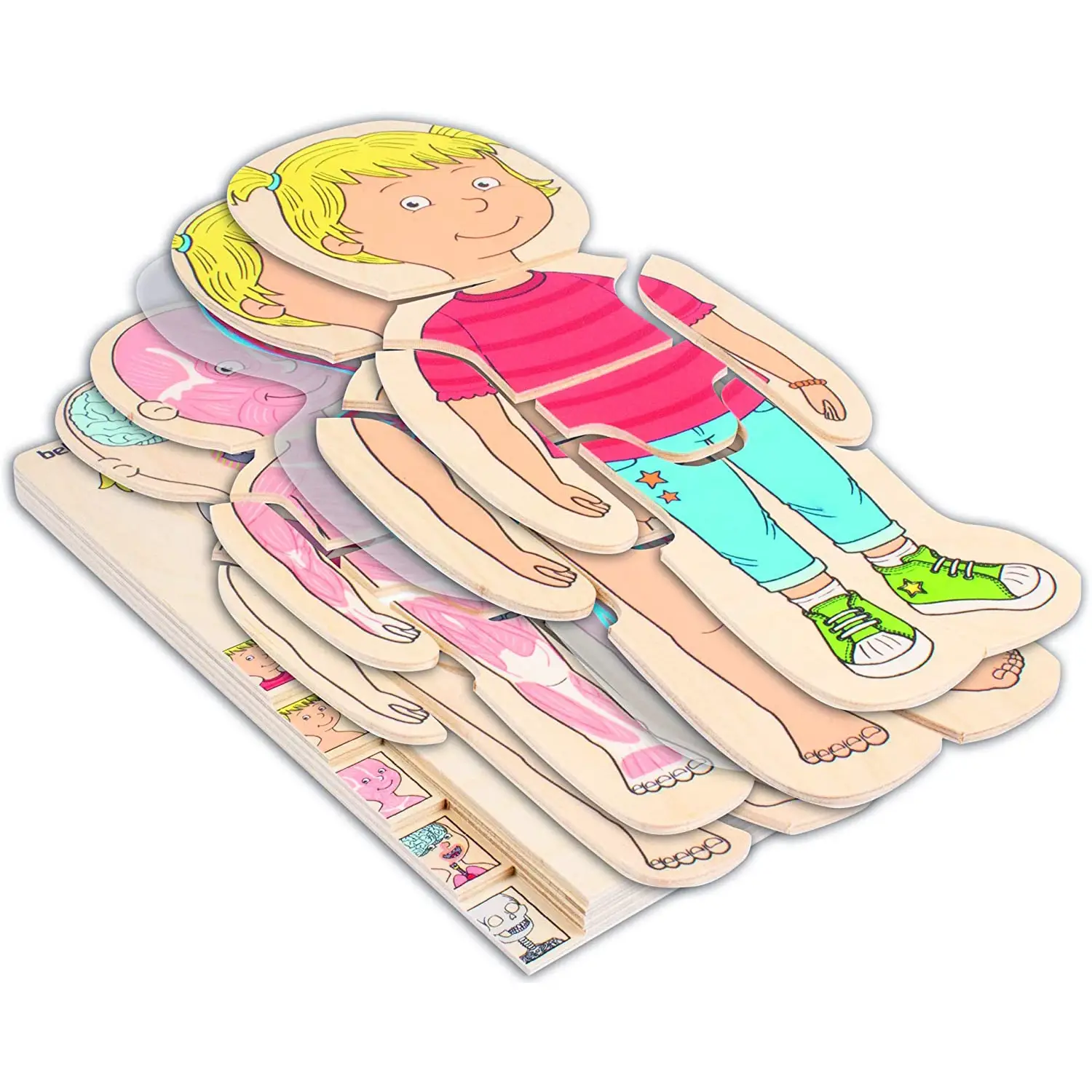 Puzzle a Strati “Il Mio Corpo” – Femminuccia - Puzzle a strati