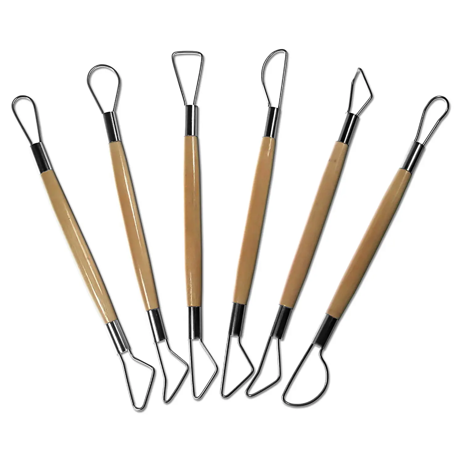 Mirette Doppia Punta per Modellaggio – Set 6 Pezzi - Paste per modellare