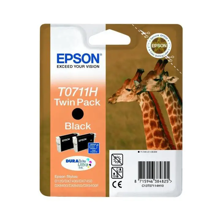 EPSON TWIN PACK 2 CARTUCCE NERO EPSON - Consumabili