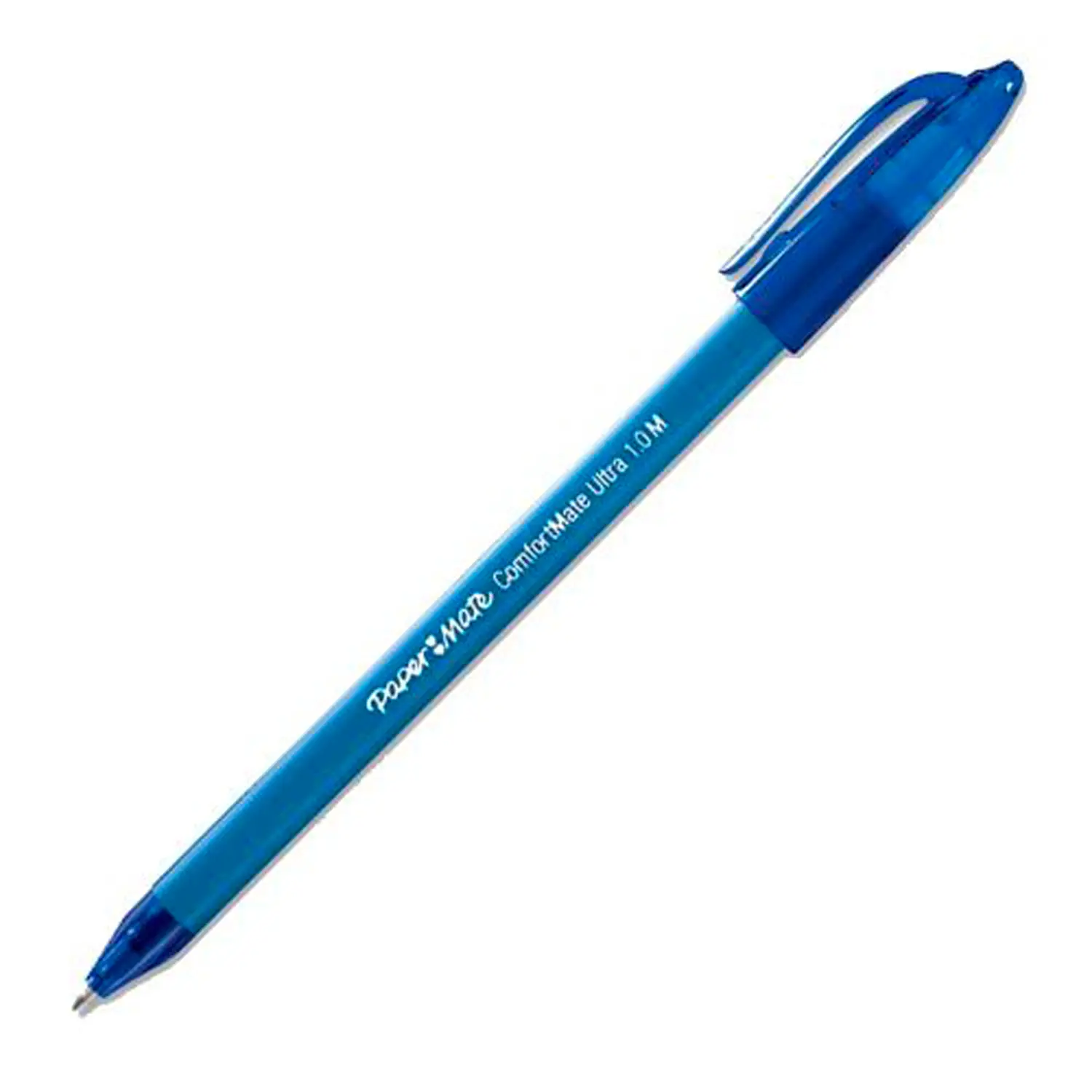 Penna a Sfera Paper Mate Comfort Mate Stick Blu - penne pennarelli ufficio