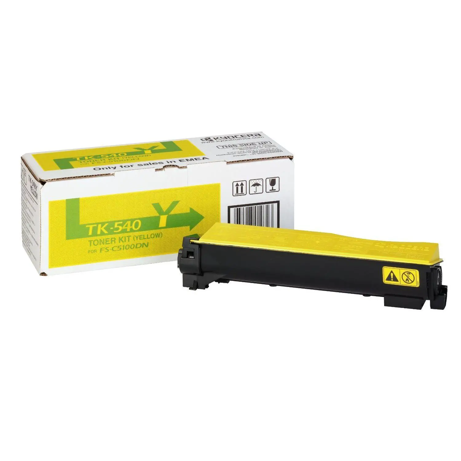 TONER GIALLO TK-540Y FS-C5100DN (4.000 PAGINE COPERTURA ISO/EC 19798) (1 PEZZO) - consumabili