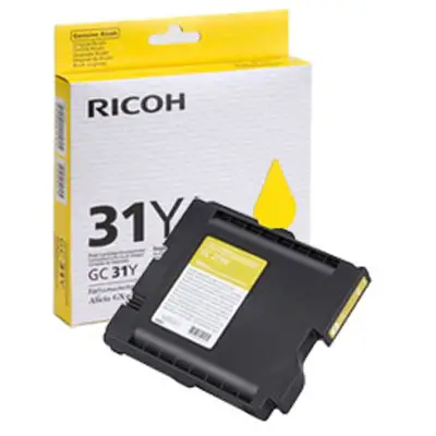 RICOH CART. INCHIOSTRO GIALLO GXE3300N GXe3350N GXe5550N GXe2600 405688 - Consumabili