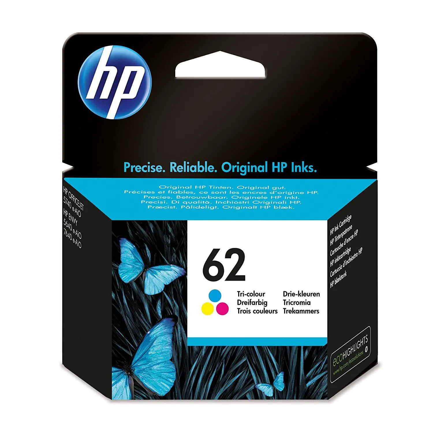 Cartuccia originale inchiostro tricromia HP 62 - Consumabili