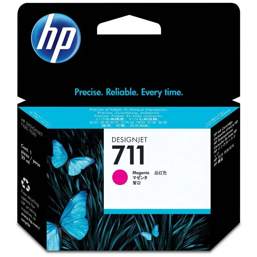 CARTUCCIA D'INCHIOSTRO HP 711 DA 29 ML MAGENTA - Consumabili