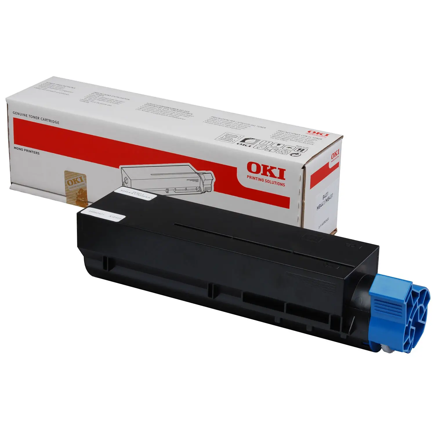 Toner OKI Nero Originale – Alta Capacità 7000 Pagine - Consumabili