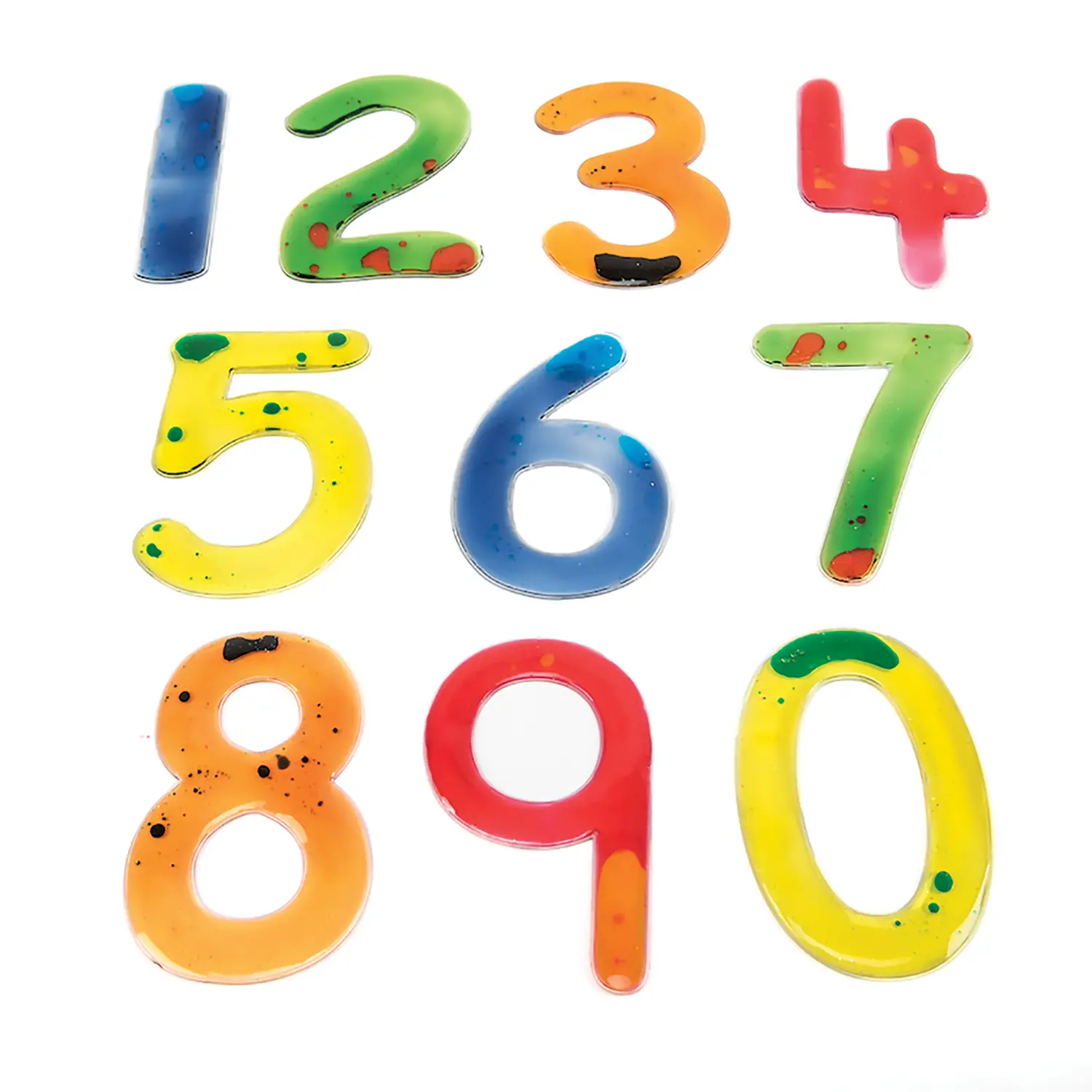 Numeri Multisensoriali Magici Squishy – 10 Numeri di 15 cm - Pregrafismo