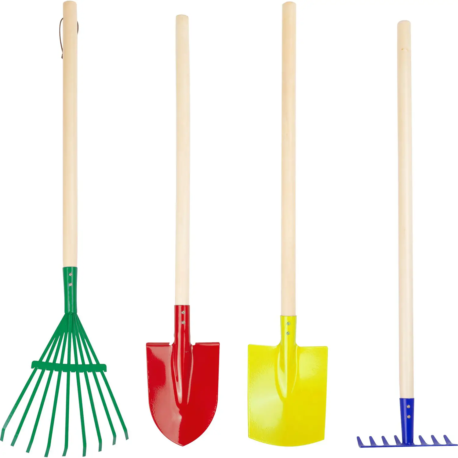Attrezzi Giardinaggio Variopinti - Set 4 Pz. - Cucine e gioco simbolico