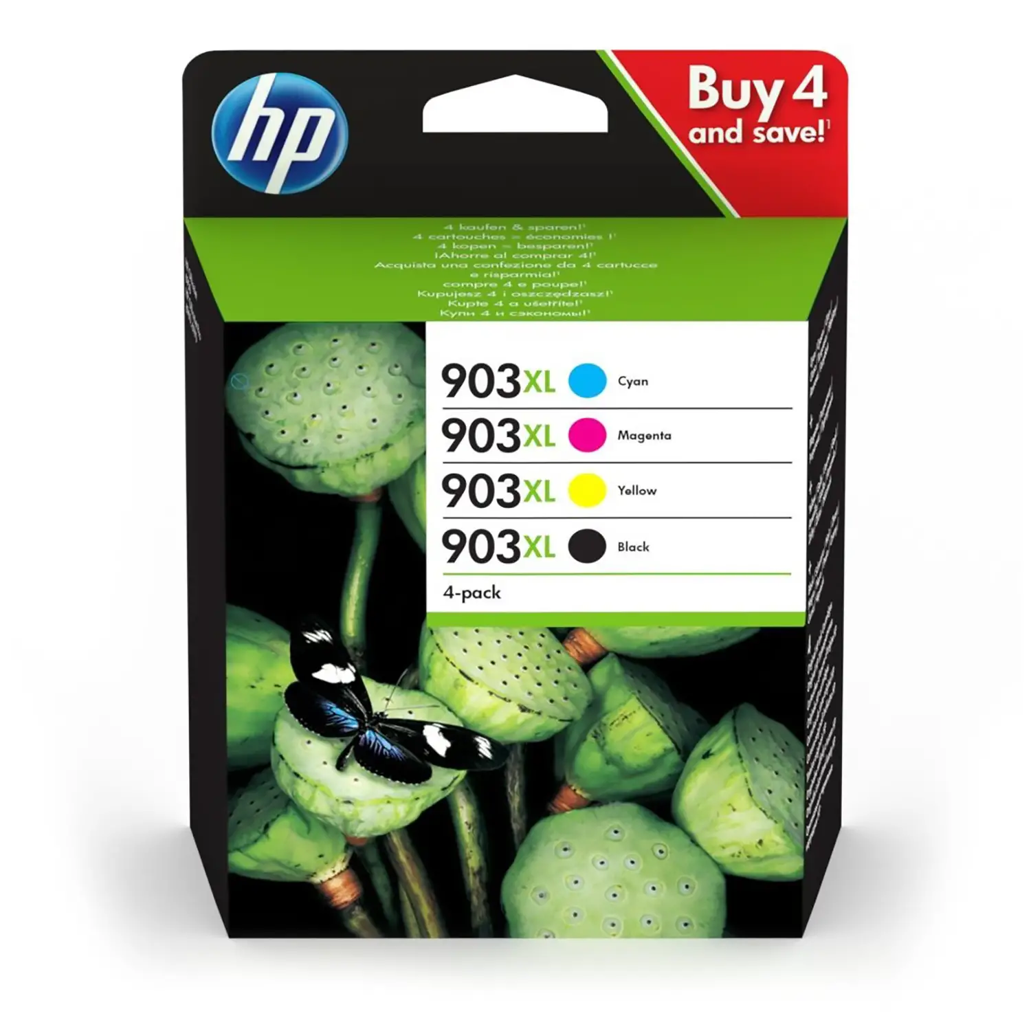 HP CONFEZIONE MULTIPACK DA 4 HP 903XL C/M/Y/K - Consumabili