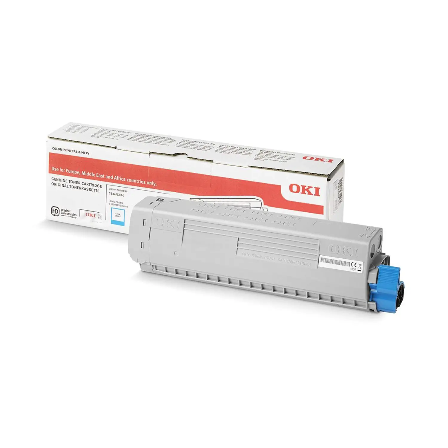 Oki Toner Ciano per C834dnw - Consumabili