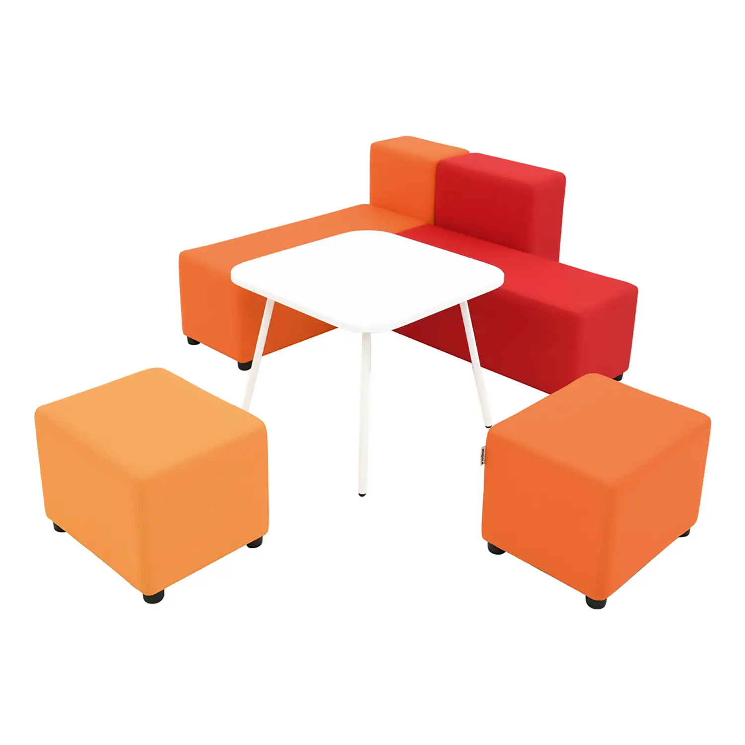 Pouff Blocco Mini Set M - Arredo Nido e Infanzia