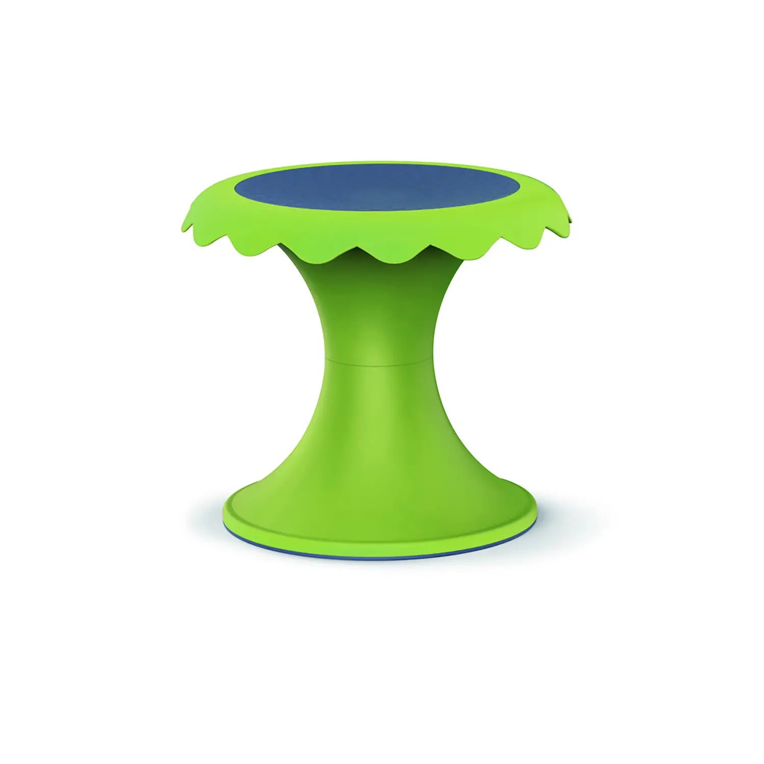 Sgabello Infanzia Fiore Verde Lime H 30 cm. - Arredo Nido e Infanzia