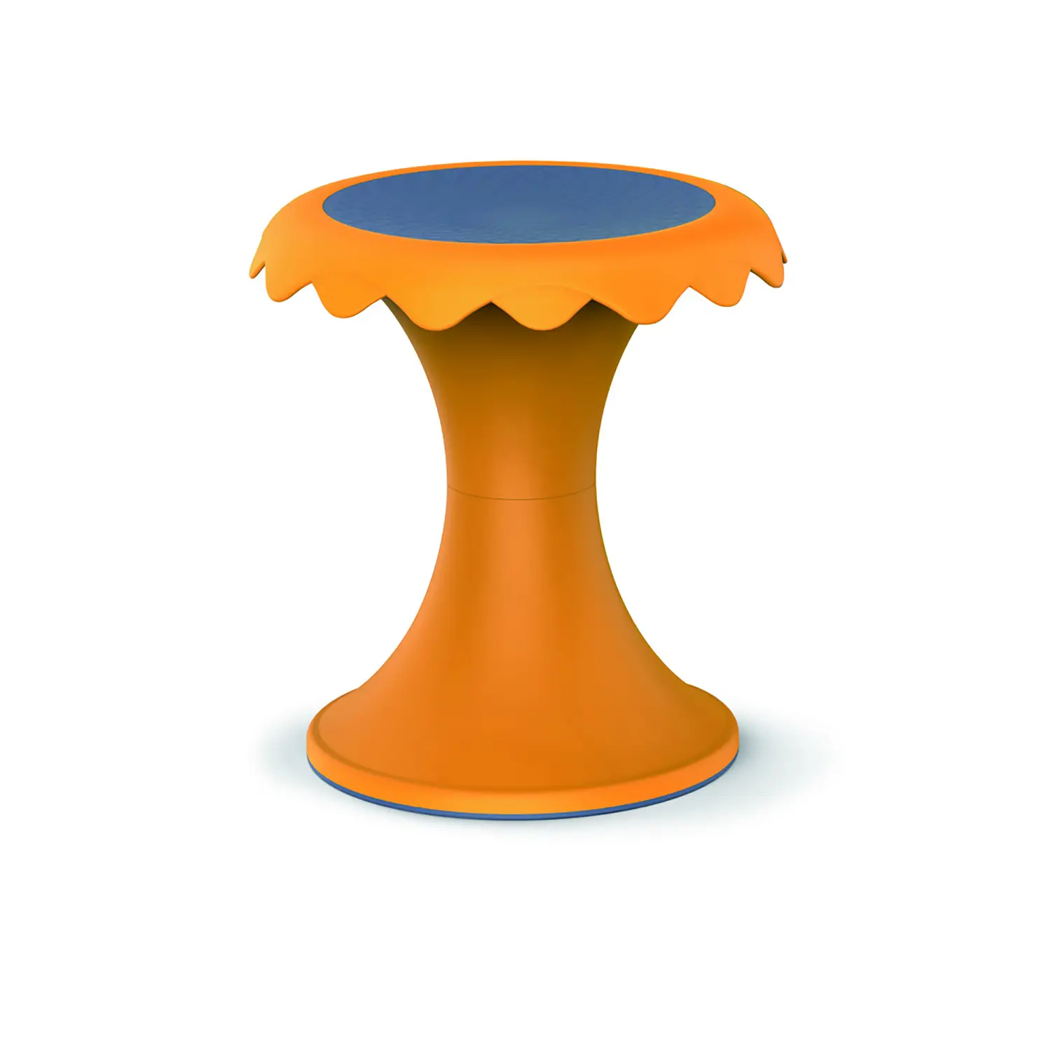 Sgabello Fiore Arancio H 40 cm. - Arredo Nido e Infanzia
