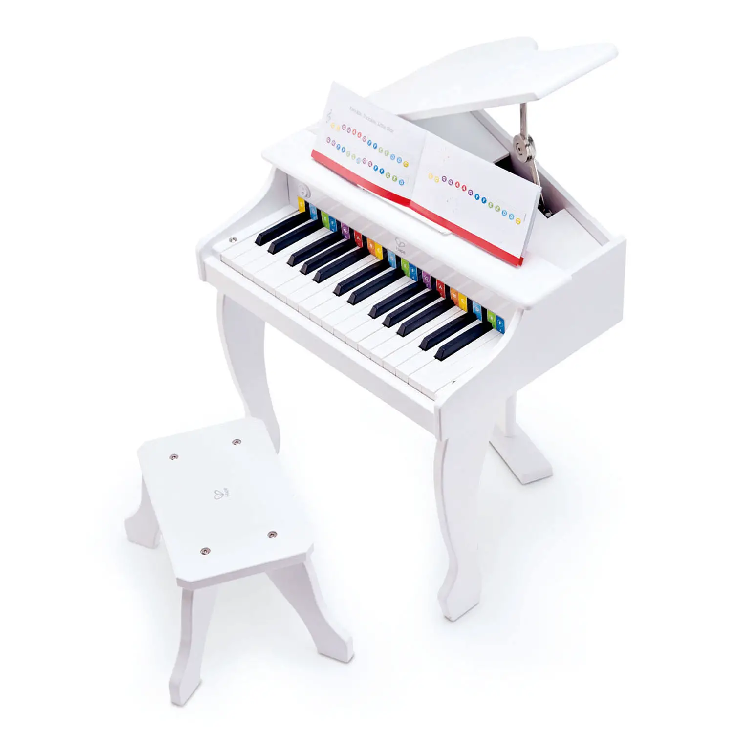 Pianoforte a Coda Deluxe Bianco - musicali