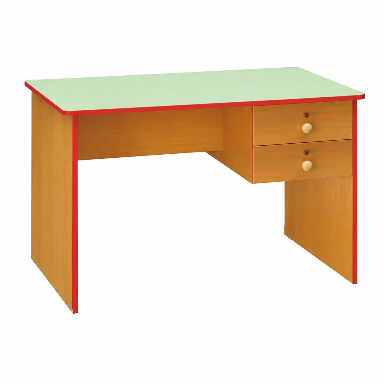 Cattedra Esaflex Rossa 2 Cassetti - Arredo Nido e Infanzia