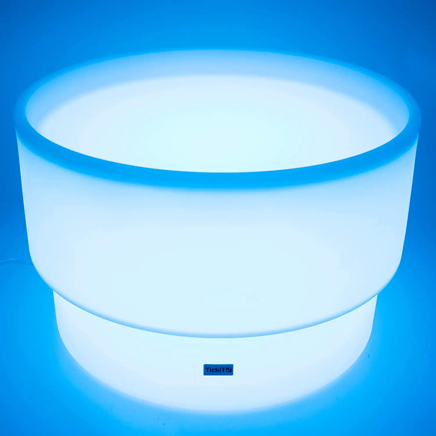 Tavolo Luminoso Multicolore con Bordo Contenitivo – Diametro 69 cm - Sviluppo sensoriale