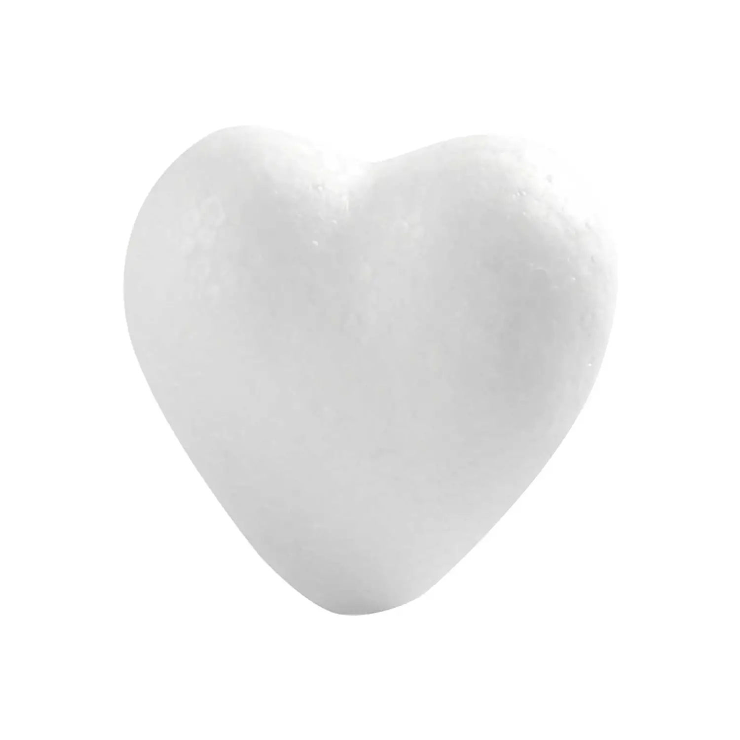 Cuore in Polistirolo da 5 cm Confezione 10 pezzi - Cellulosa Plastica Polistirolo