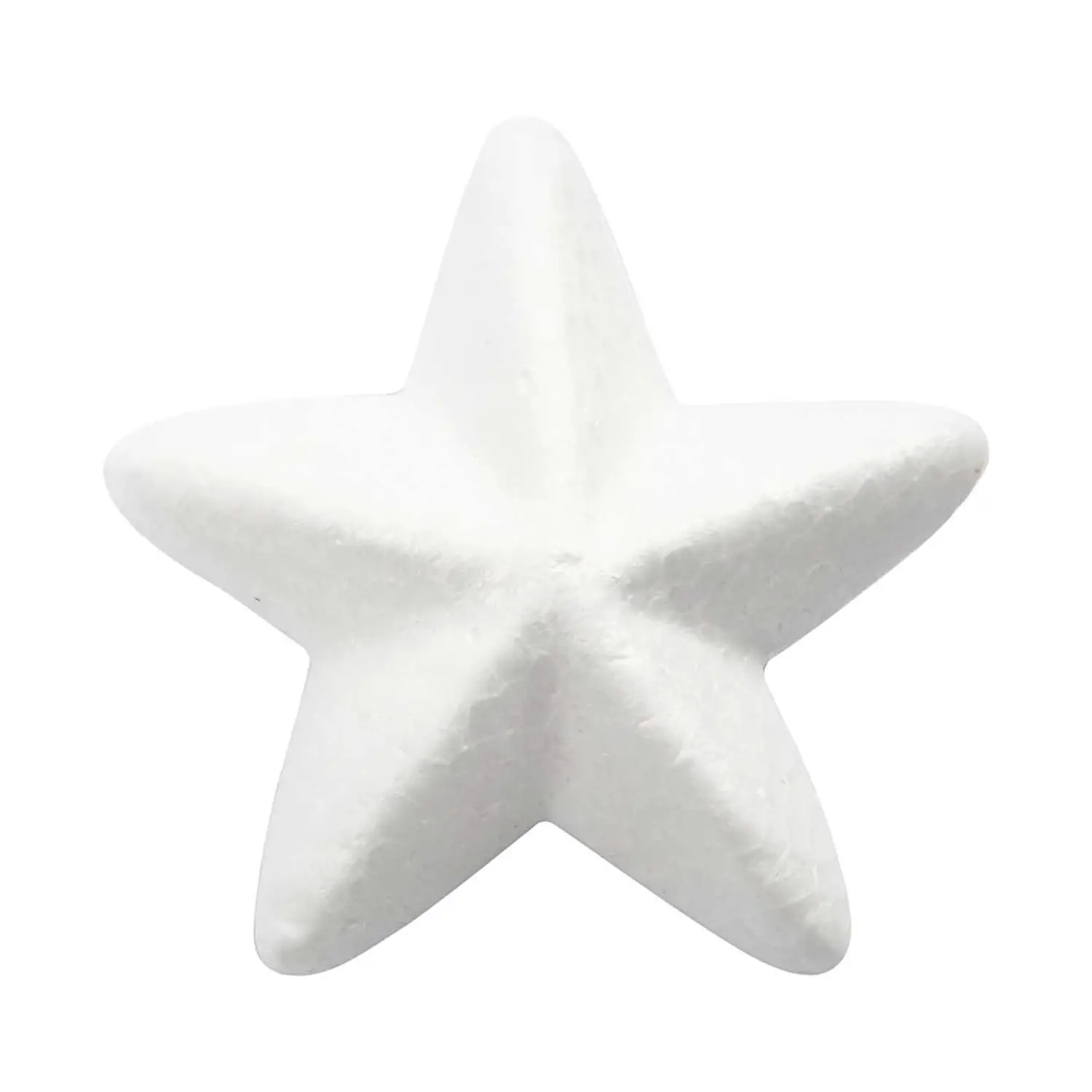 Stella in Polistirolo – 6 cm - 20 Pezzi - Cellulosa Plastica Polistirolo