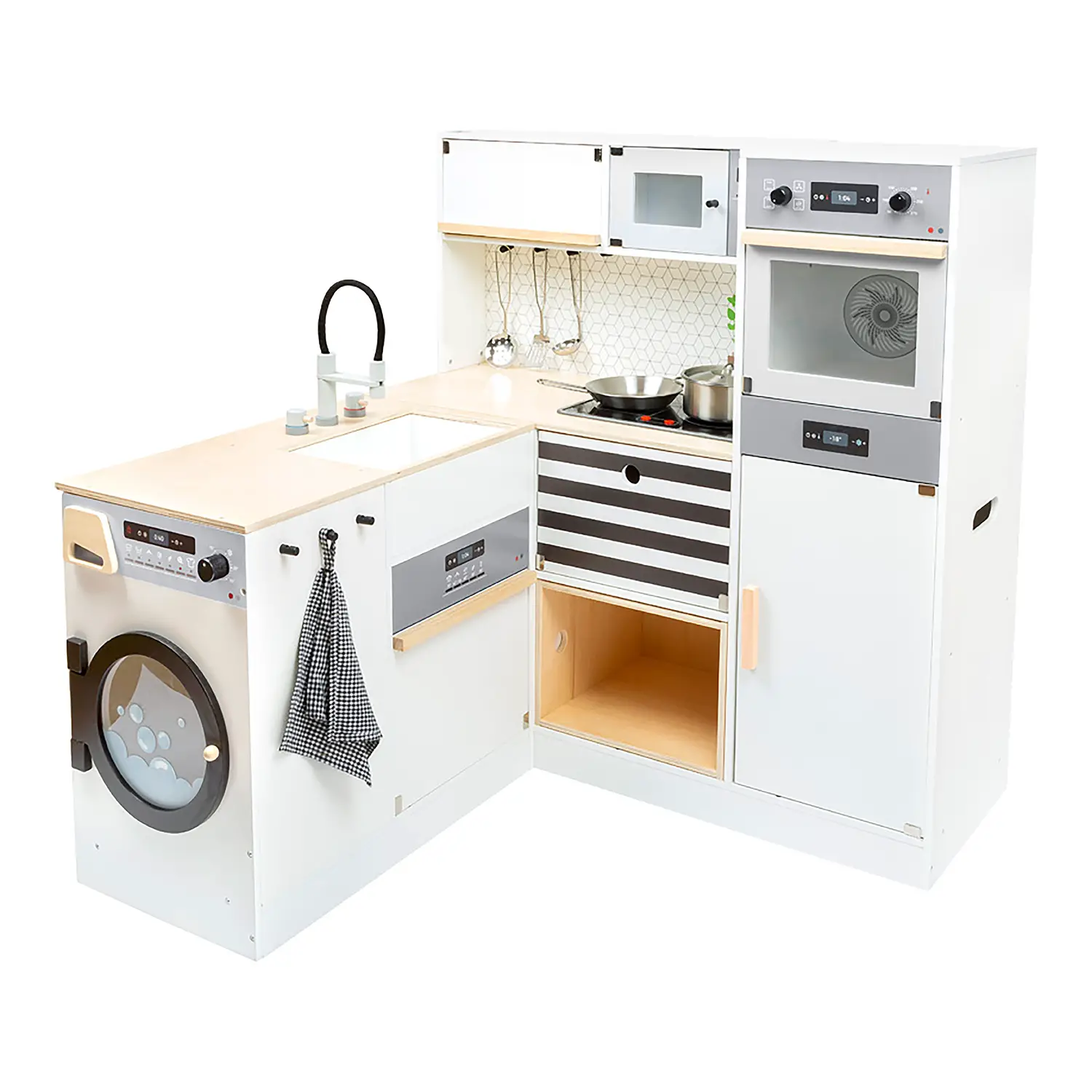 Cucina Modulare White Extra Large - Cucine e gioco simbolico