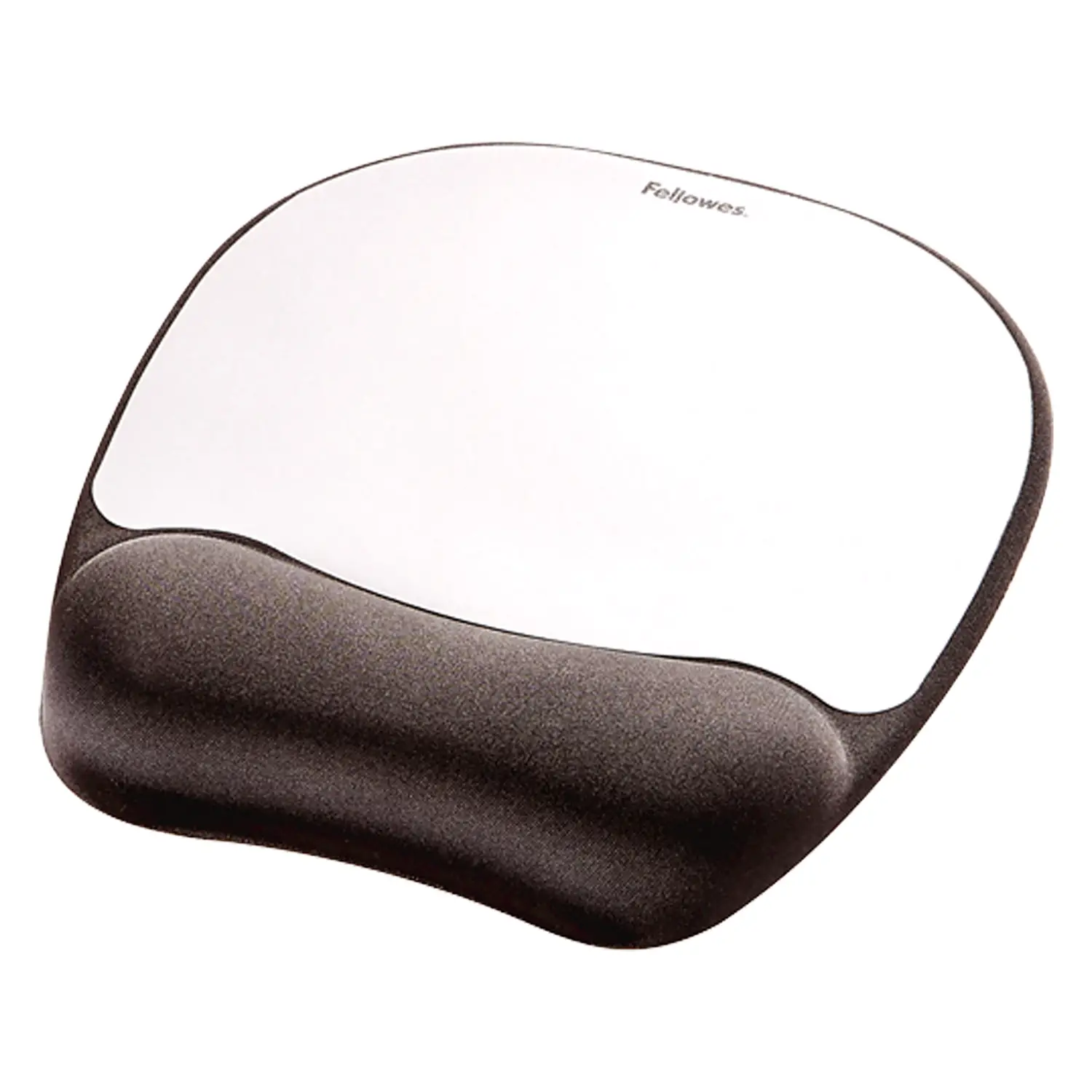 Mousepad con Poggiapolsi in Memory Foam – Argento - Accessori ufficio