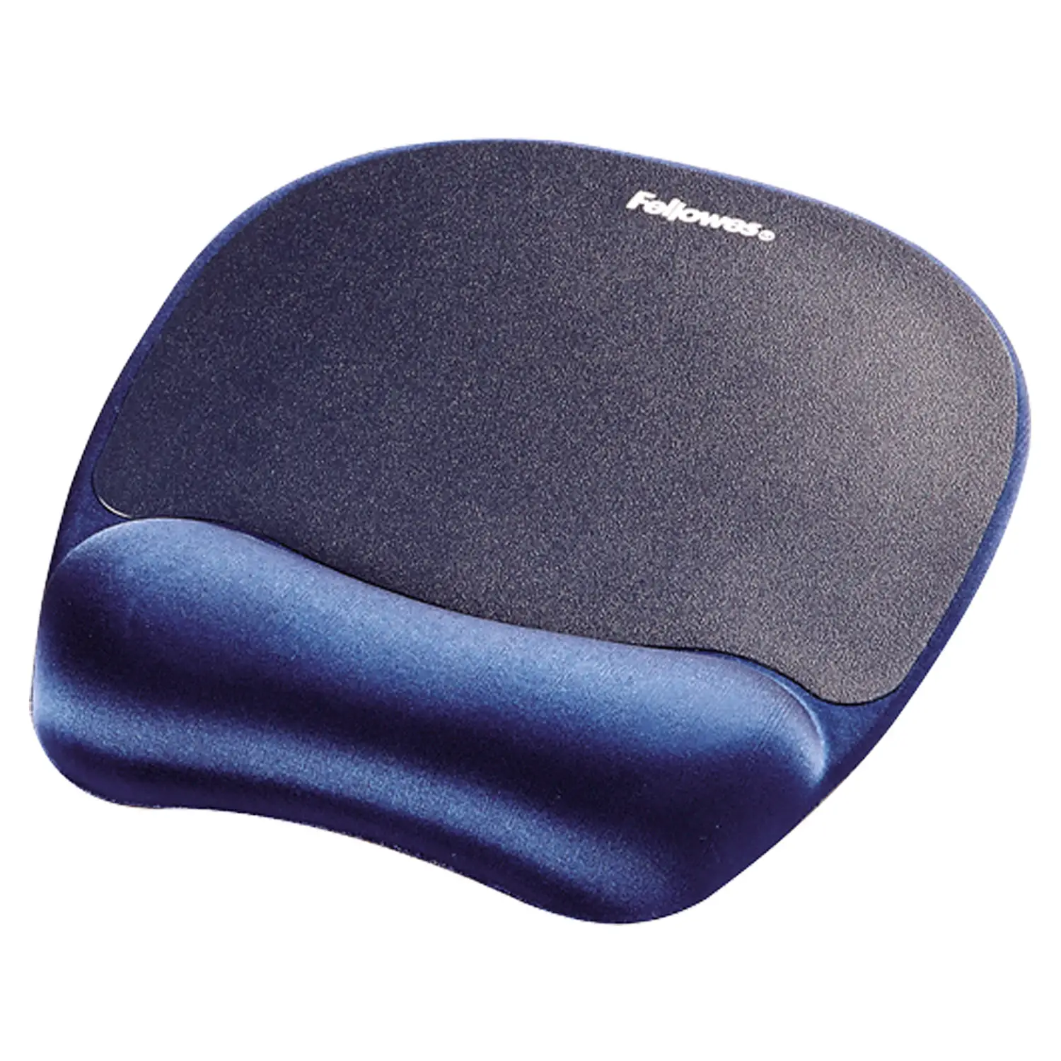 Mousepad con Poggiapolsi in Memory Foam – Blu Scuro - Accessori ufficio