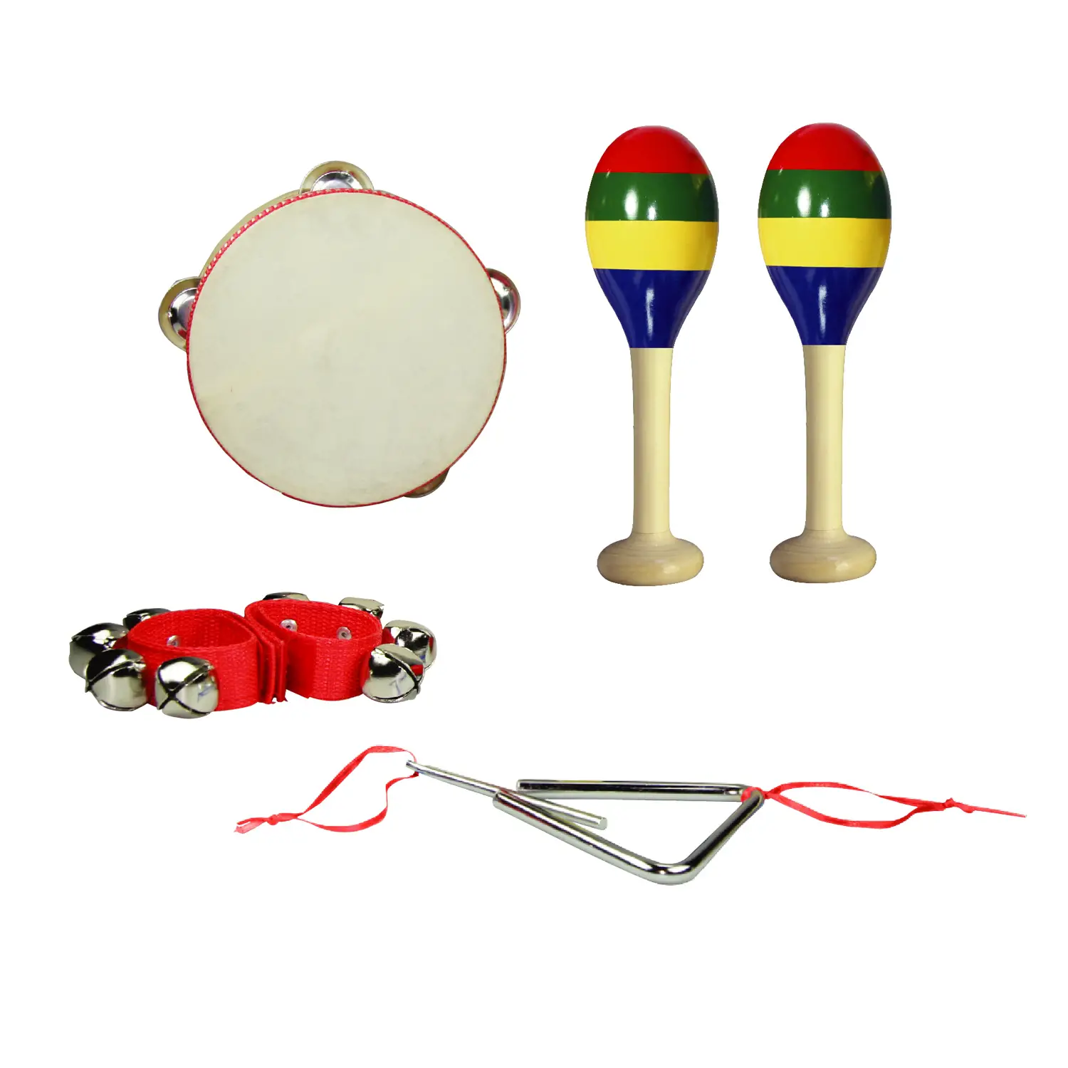 Set Musicale Strumenti Ritmici 6 Pezzi - Educativo e Divertente - Educazione musicale