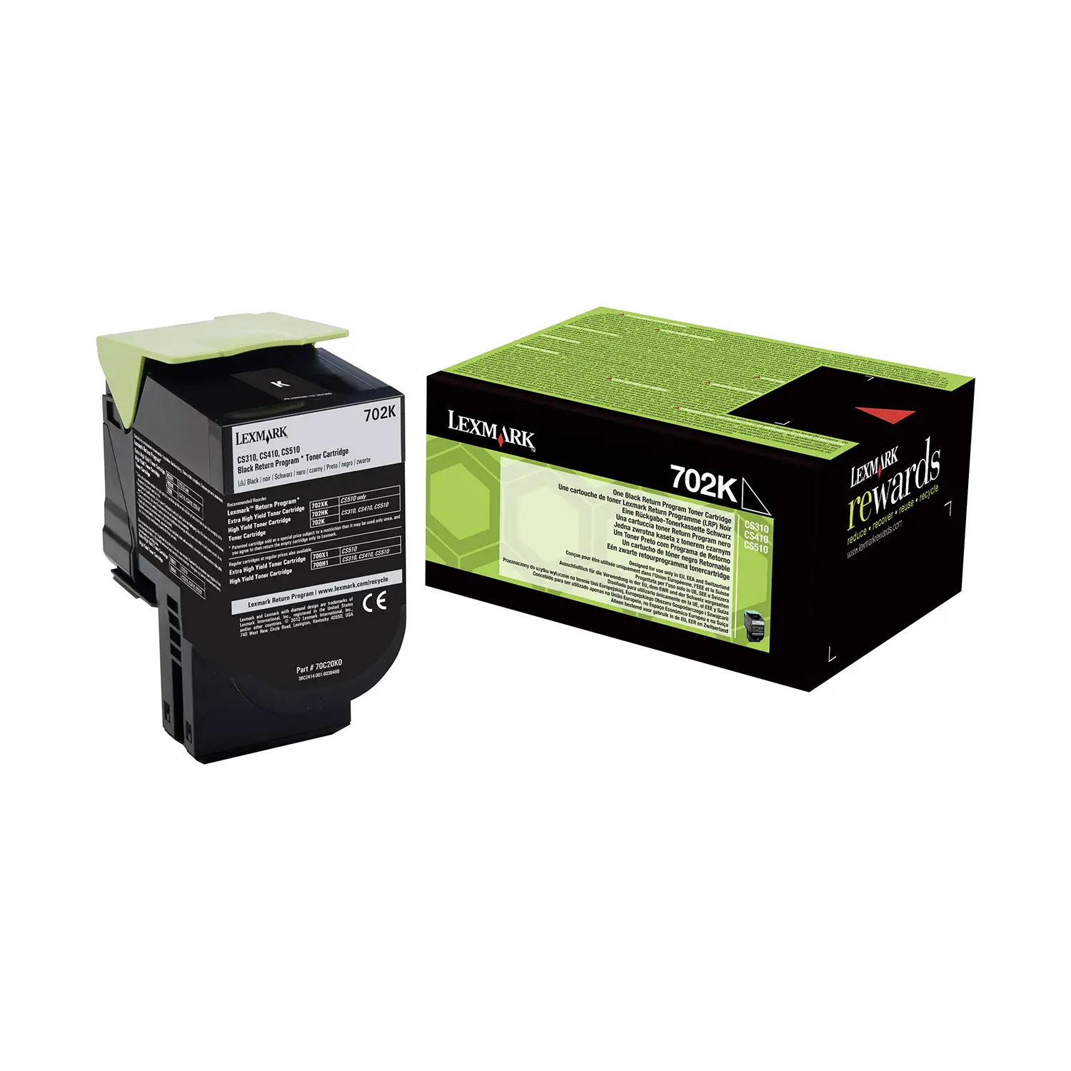 LEXMARK TONER 702K RETURN PROGRAM NERO - Consumabili