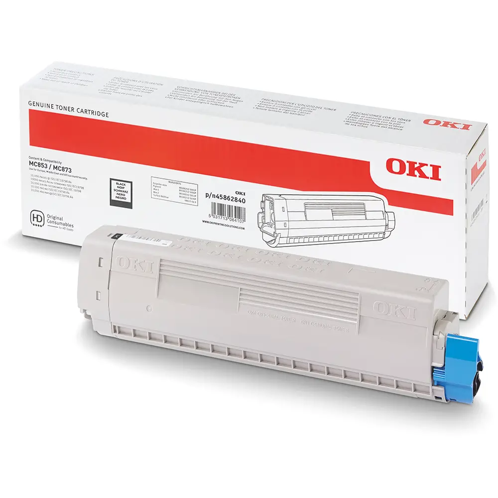 OKI TONER per MC853/873/883 NERO 7K - Consumabili