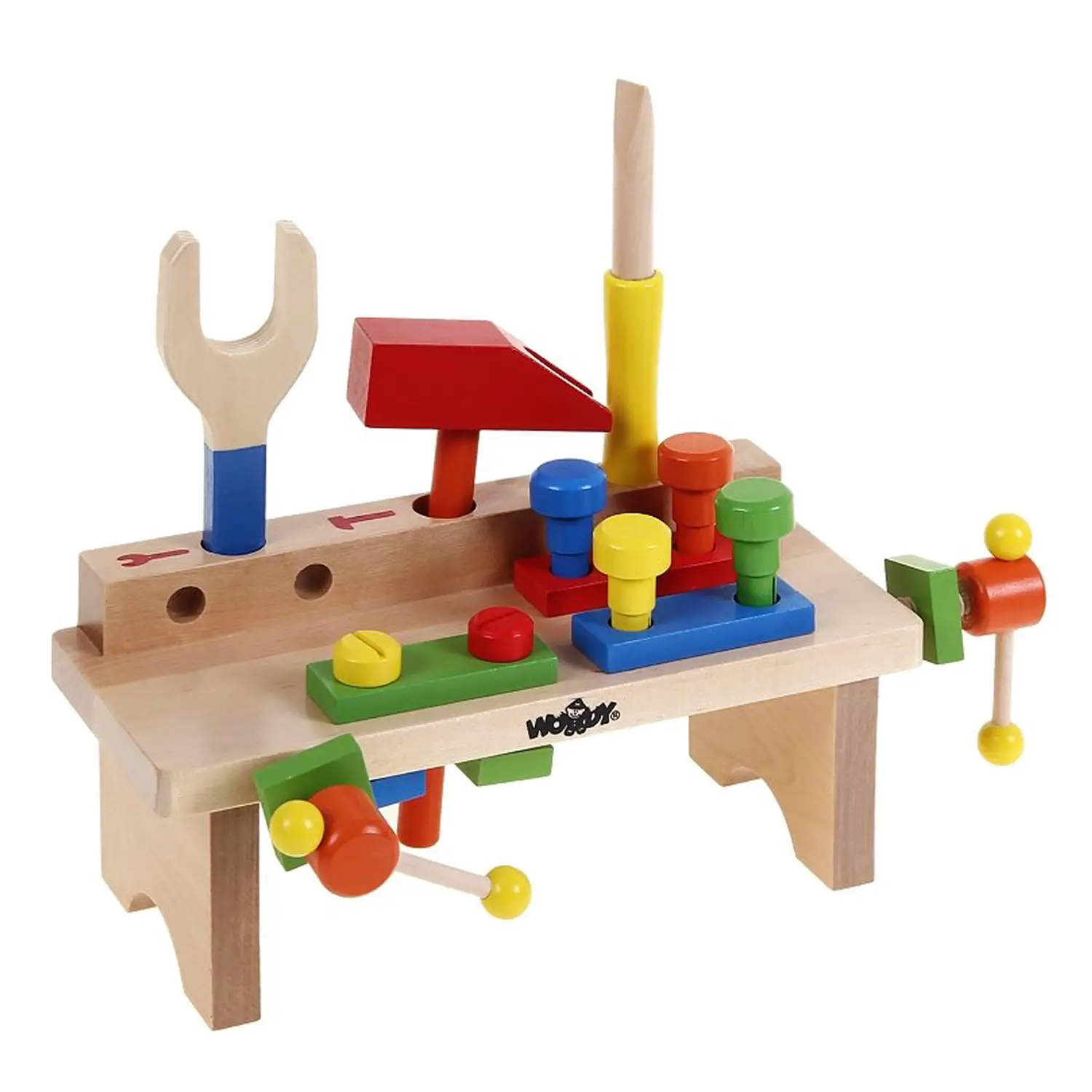 Gioco Banco Lavoro in Legno Portatile - Professioni e mestieri
