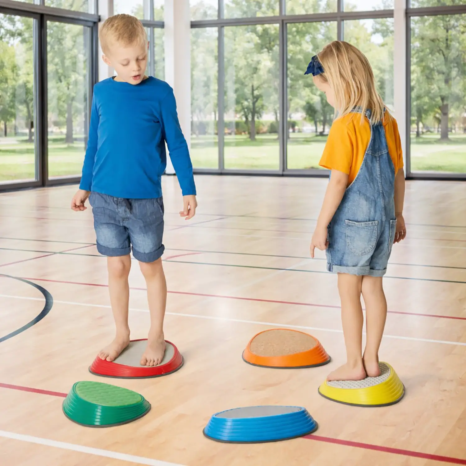 Pietre Percorso Sensoriali – 5 Pezzi - Sviluppo sensoriale